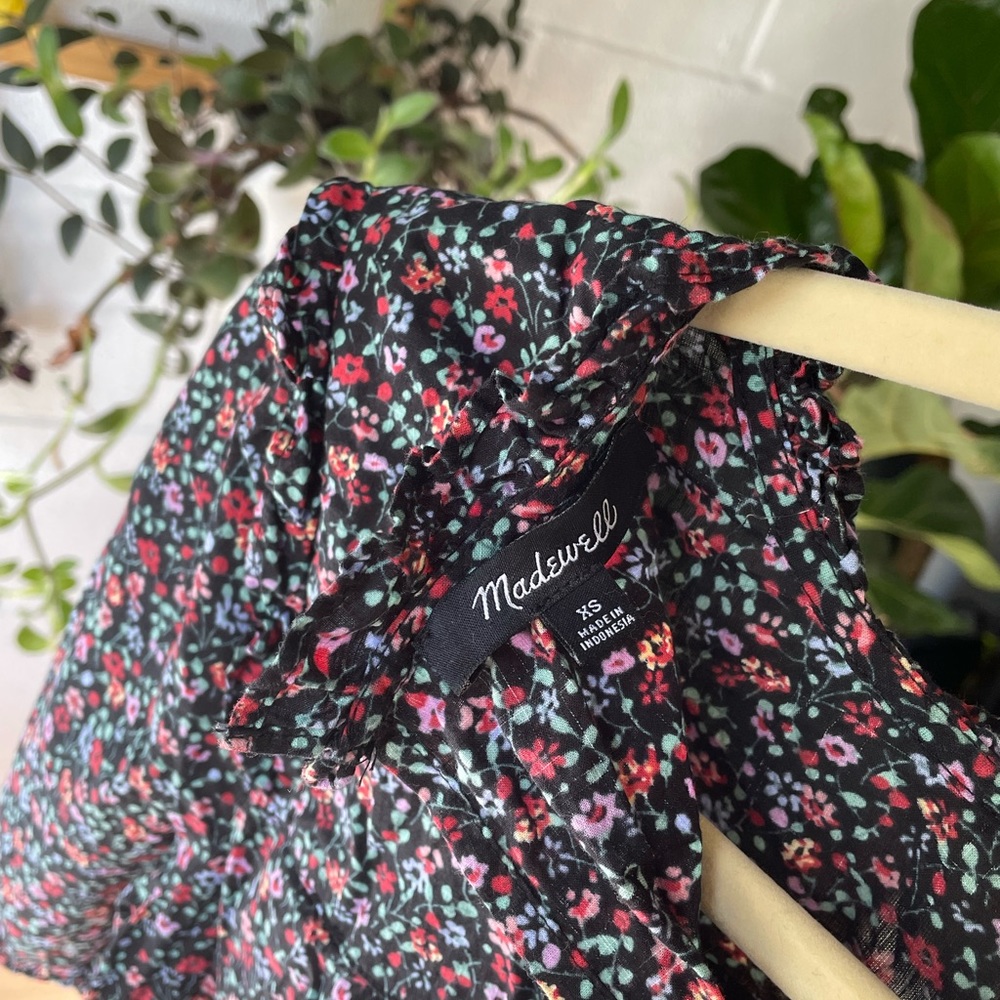 Madewell Floral Blouse 🌸